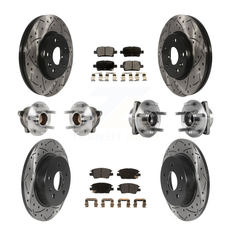 Transit Auto KBB-123803 Wheel Bearing and Hub Assembly for 2016-2019 Chevrolet Bolt EV, Chevrolet Cruze, Chevrolet Volt - Front and Rear product image