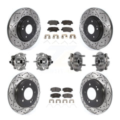 Transit Auto KBB-123814 Wheel Bearing and Hub Assembly for 2017-2020 Hyundai Elantra - Front and Rear product image