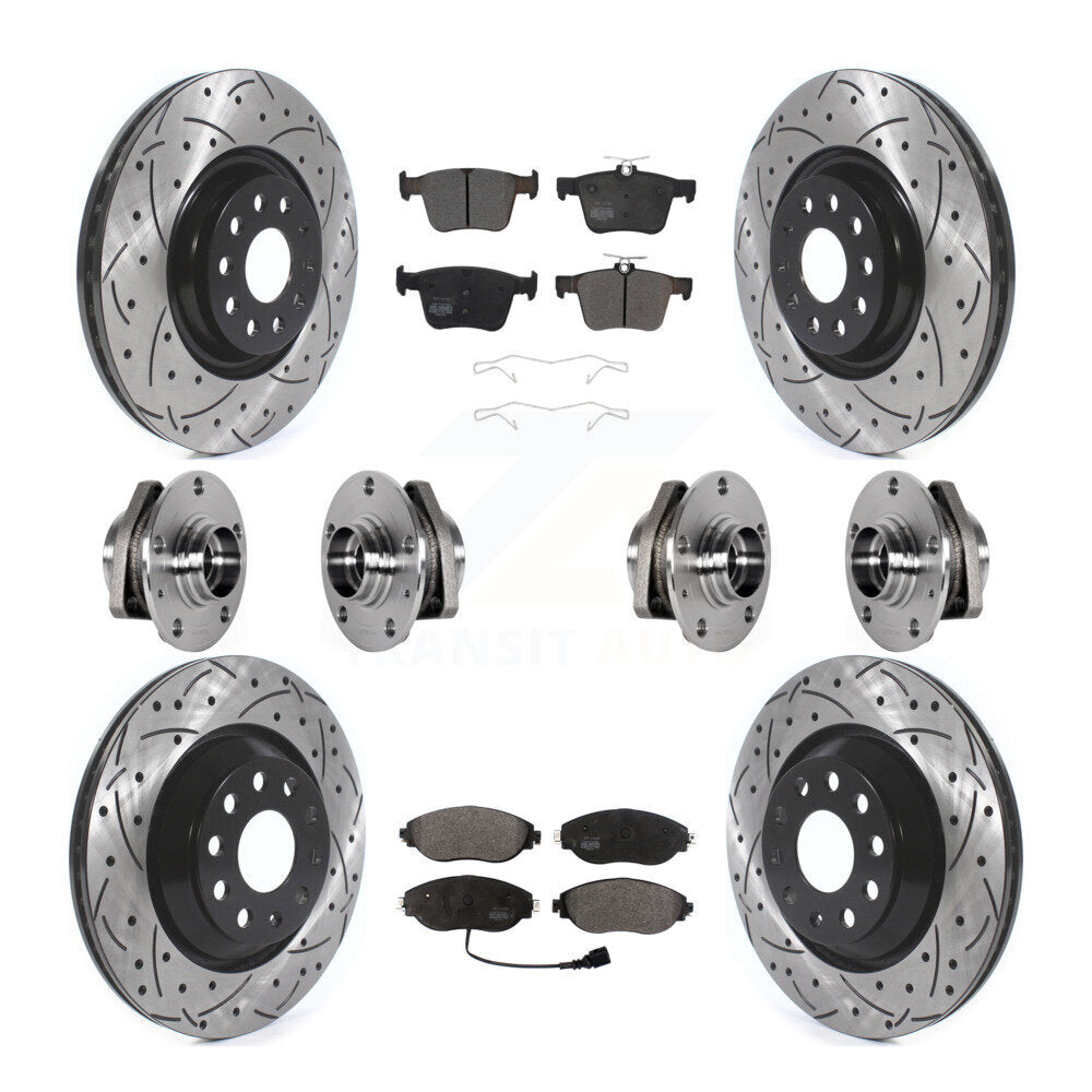Transit Auto KBB-123821 Wheel Bearing and Hub Assembly for 2015-2020 Audi S3 - Front and Rear product image