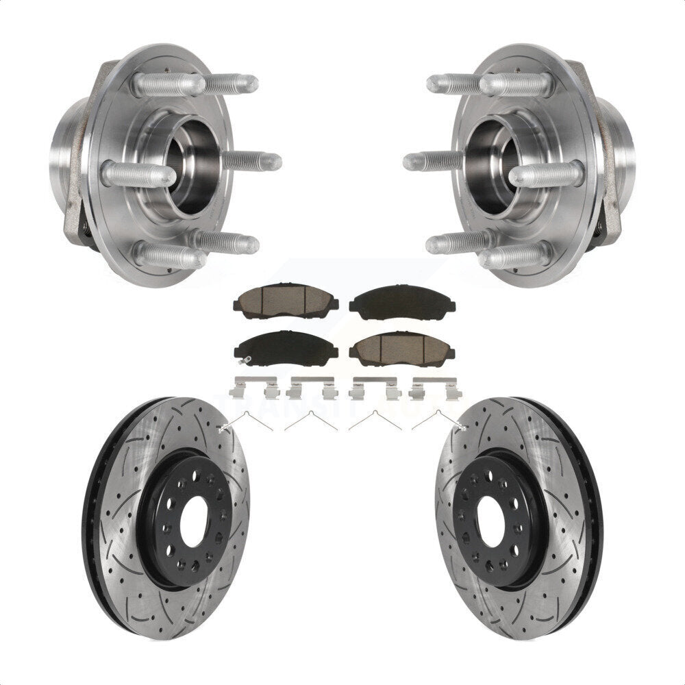 Transit Auto KBB-123831 Wheel Bearing and Hub Assembly for 2017-2020 Chevrolet Traverse, Chevrolet Blazer, Buick Enclave & more - Front product image