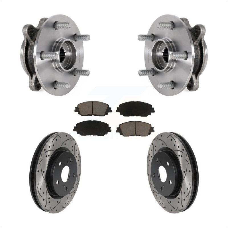 Transit Auto KBB-123833 Wheel Bearing and Hub Assembly for 2018-2024 Toyota Camry, Lexus ES250, Toyota Avalon - Front product image