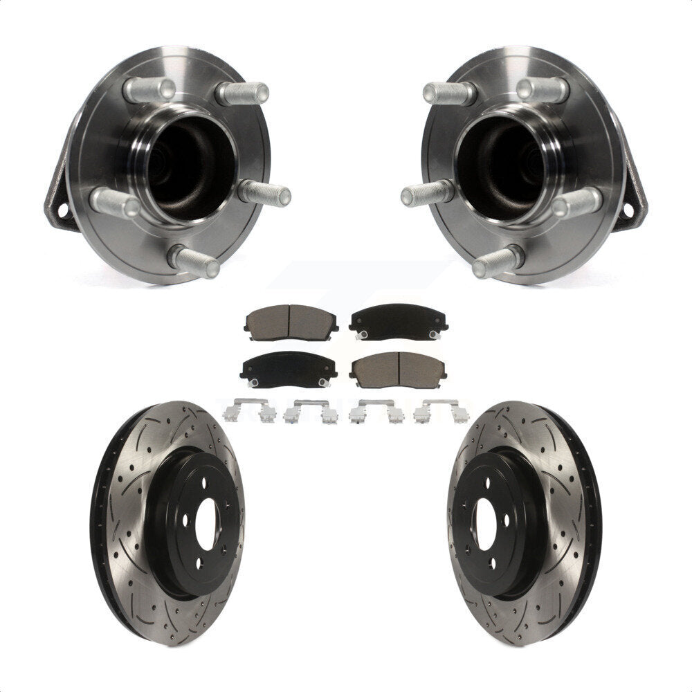 Transit Auto KBB-123838 Wheel Bearing and Hub Assembly for 2015-2018 Dodge Charger - Front product image