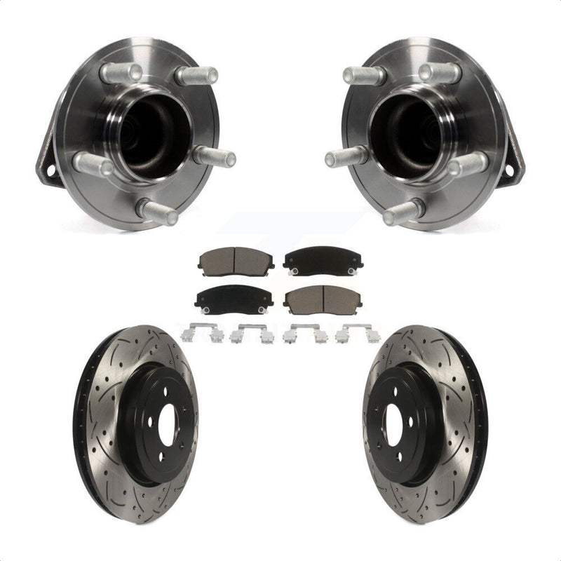 Transit Auto KBB-123838 Wheel Bearing and Hub Assembly for 2015-2018 Dodge Charger - Front product image
