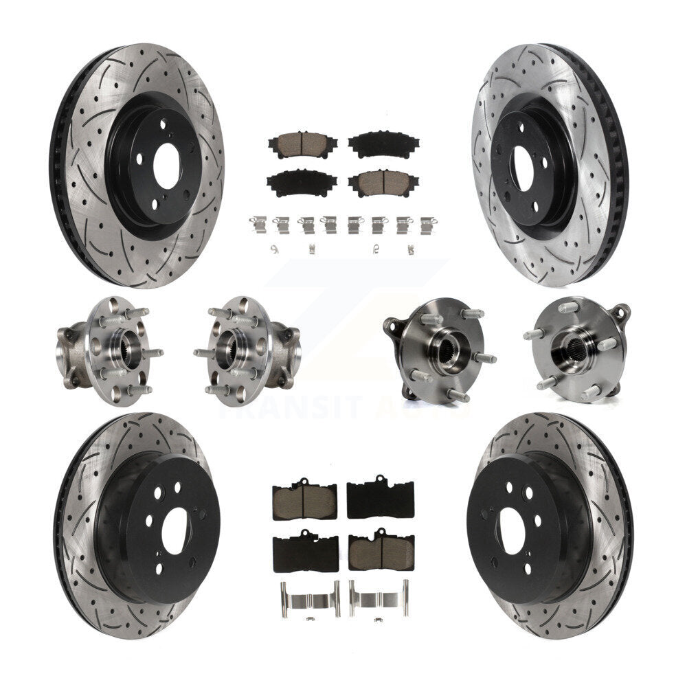 Transit Auto KBB-123842 Wheel Bearing and Hub Assembly for 2013-2020 Lexus IS300, Lexus RC300, Lexus GS350 & more - Front and Rear product image