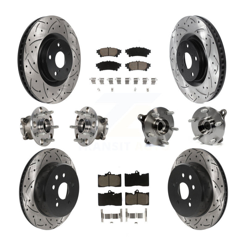 Transit Auto KBB-123842 Wheel Bearing and Hub Assembly for 2013-2020 Lexus IS300, Lexus RC300, Lexus GS350 & more - Front and Rear product image
