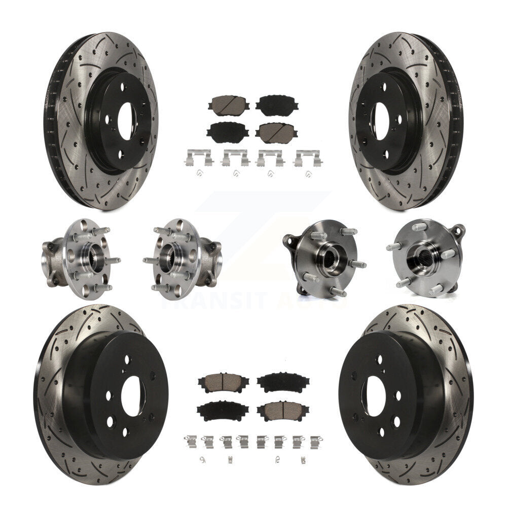 Transit Auto KBB-123846 Wheel Bearing and Hub Assembly for 2014-2015 Lexus IS250 - Front and Rear product image