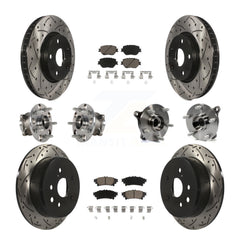 Transit Auto KBB-123846 Wheel Bearing and Hub Assembly for 2014-2015 Lexus IS250 - Front and Rear product image
