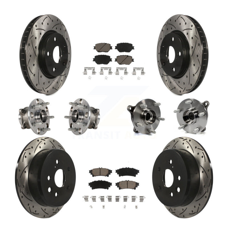 Transit Auto KBB-123846 Wheel Bearing and Hub Assembly for 2014-2015 Lexus IS250 - Front and Rear product image