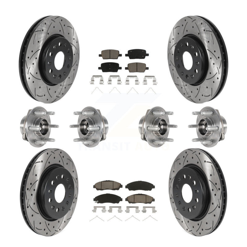 Transit Auto KBB-123848 Wheel Bearing and Hub Assembly for 2017-2020 Chevrolet Traverse, Chevrolet Blazer, Buick Enclave & more - Front and Rear product image