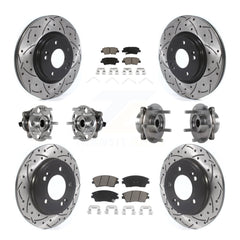 Transit Auto KBB-123852 Wheel Bearing and Hub Assembly for 2017-2020 Hyundai Elantra - Front and Rear product image