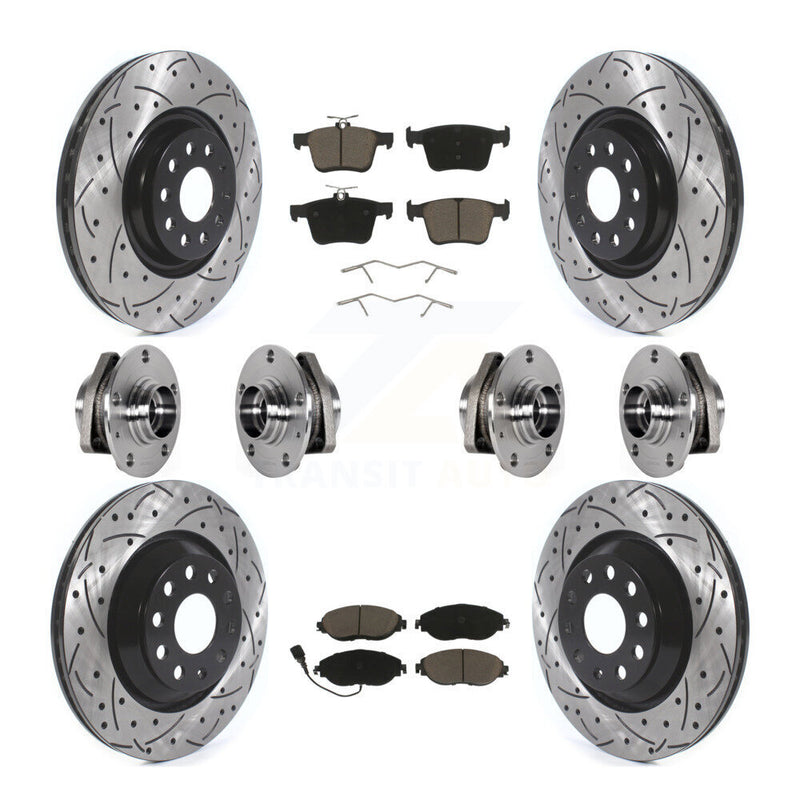 Transit Auto KBB-123862 Wheel Bearing and Hub Assembly for 2015-2020 Audi S3 - Front and Rear product image