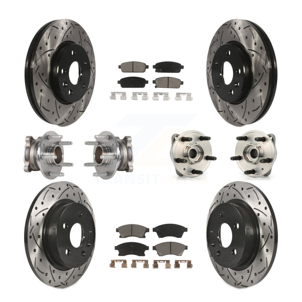 Transit Auto KBB-123863 Wheel Bearing and Hub Assembly for 2014-2016 Chevrolet Cruze Limited, Chevrolet Cruze - Front and Rear product image