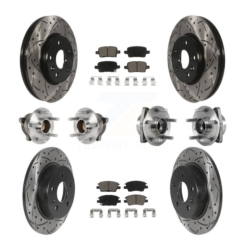 Transit Auto KBB-123866 Wheel Bearing and Hub Assembly for 2016-2019 Chevrolet Bolt EV, Chevrolet Cruze, Chevrolet Volt - Front and Rear product image