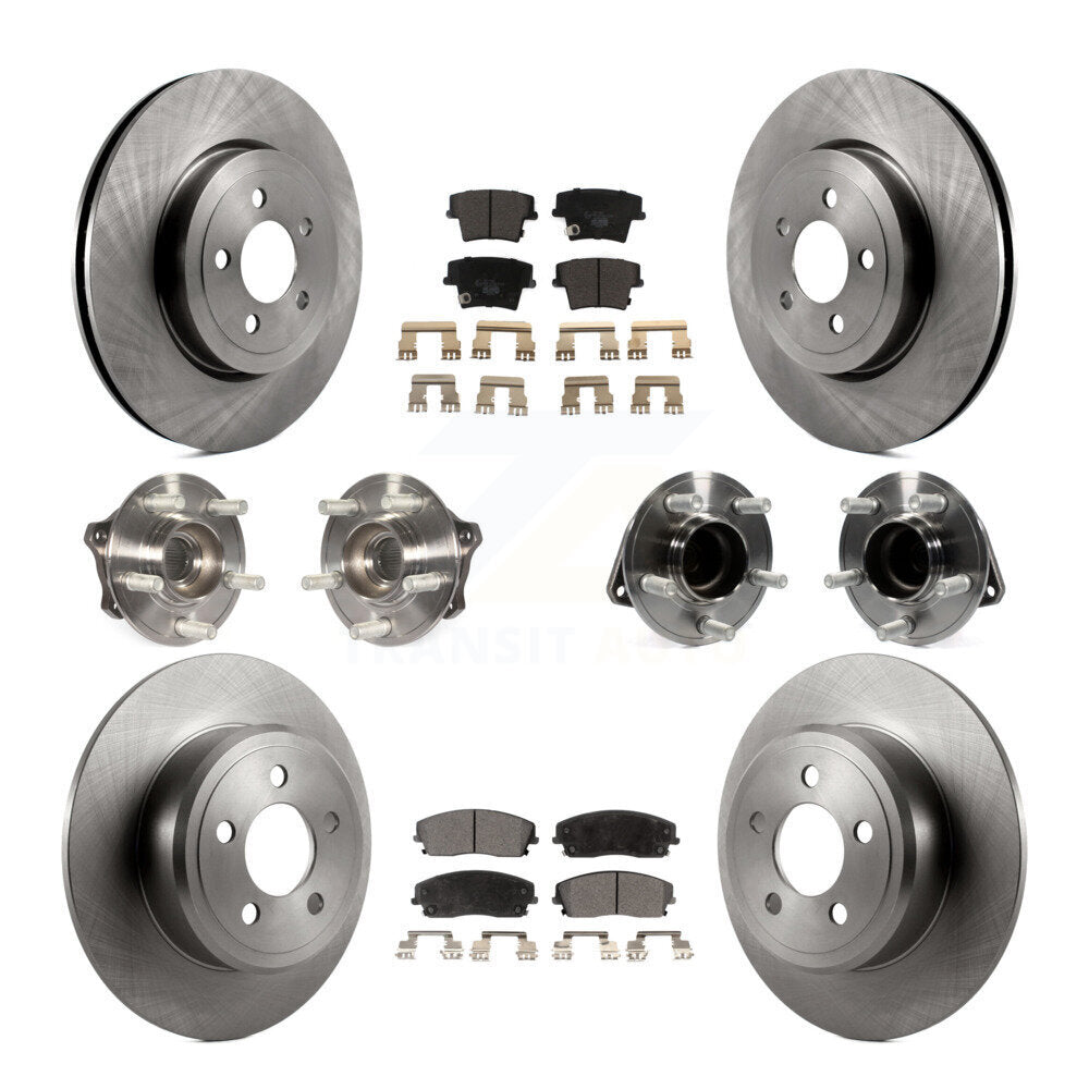 Transit Auto KBB-123879 Wheel Bearing and Hub Assembly for 2015-2018 Dodge Charger - Front and Rear product image