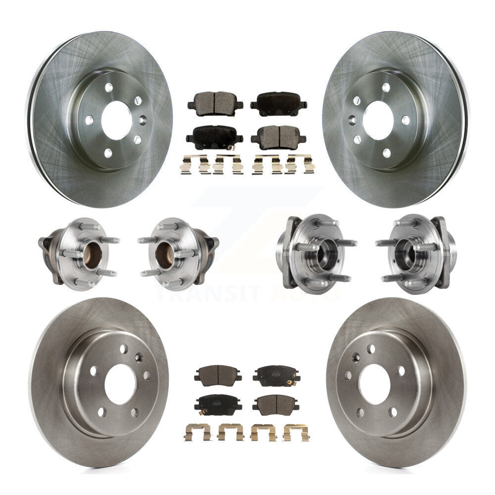 Transit Auto KBB-123880 Wheel Bearing and Hub Assembly for 2016-2019 Chevrolet Bolt EV, Chevrolet Cruze, Chevrolet Volt - Front and Rear product image
