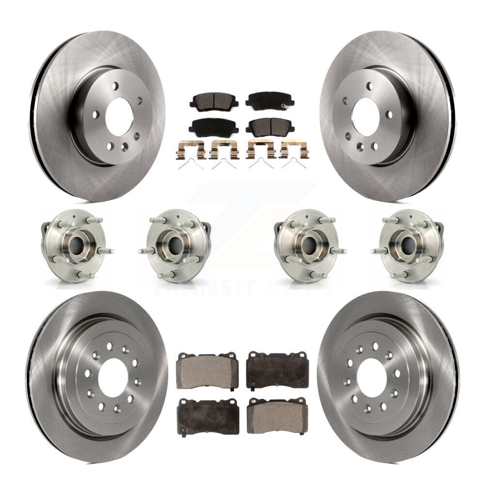 Transit Auto KBB-123881 Wheel Bearing and Hub Assembly for 2017-2019 Cadillac ATS - Front and Rear product image