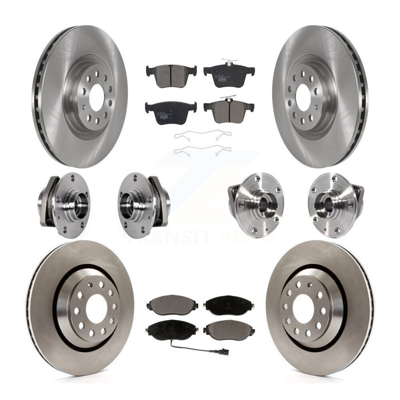 Transit Auto KBB-123884 Wheel Bearing and Hub Assembly for 2015-2020 Audi S3, Volkswagen Golf R - Front and Rear product image