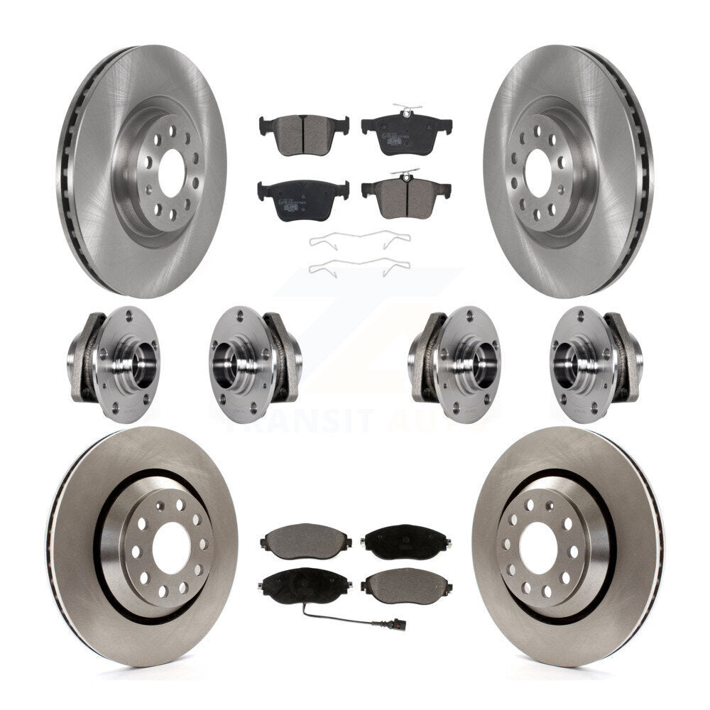 Transit Auto KBB-123890 Wheel Bearing and Hub Assembly for 2015-2020 Audi S3 - Front and Rear product image