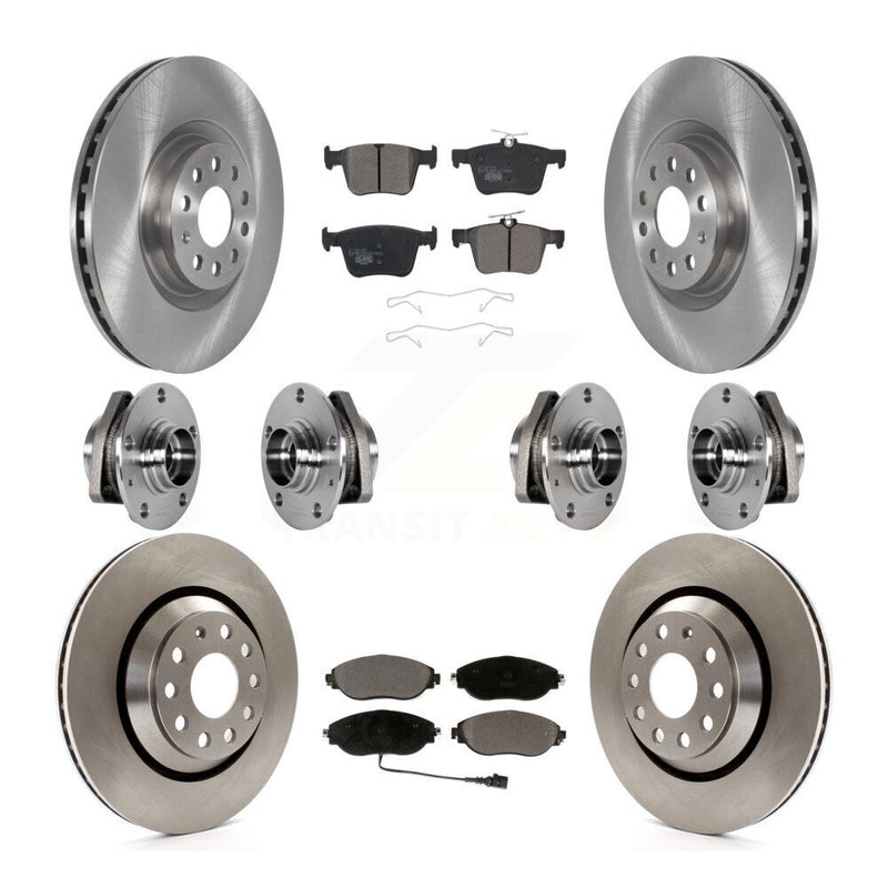 Transit Auto KBB-123890 Wheel Bearing and Hub Assembly for 2015-2020 Audi S3 - Front and Rear product image