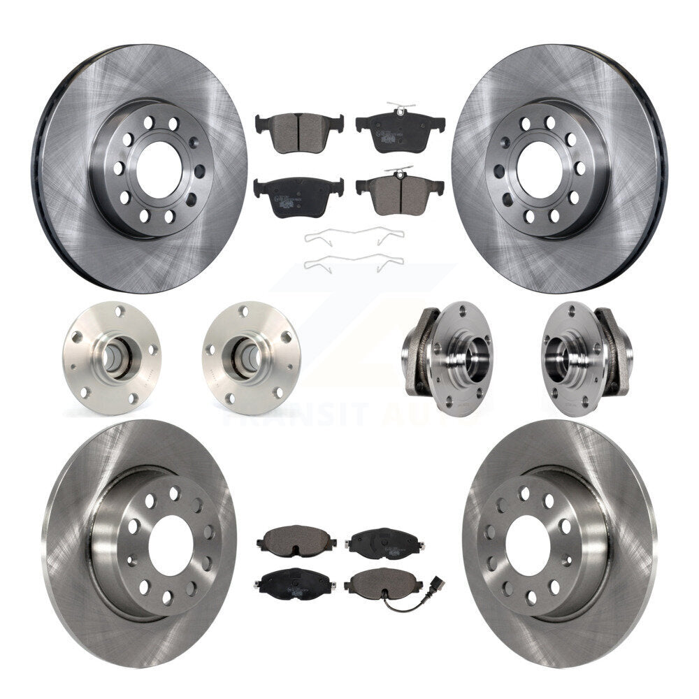 Transit Auto KBB-123892 Wheel Bearing and Hub Assembly for 2016 Audi A3 - Front and Rear product image