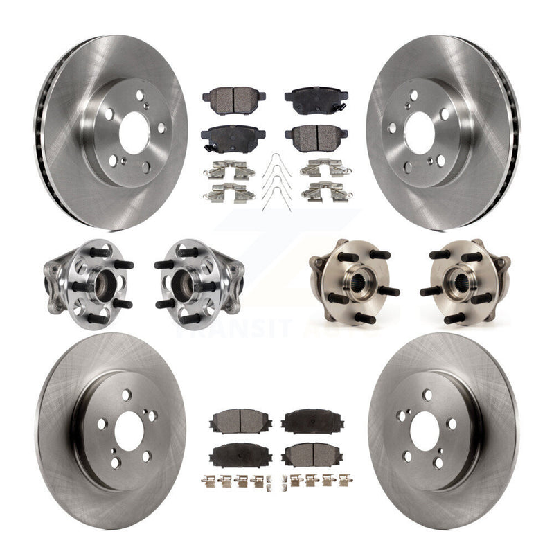 Transit Auto KBB-123901 Wheel Bearing and Hub Assembly for 2011-2017 Lexus CT200h - Front and Rear product image