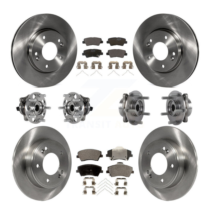 Transit Auto KBB-123907 Wheel Bearing and Hub Assembly for 2017-2020 Hyundai Elantra - Front and Rear product image