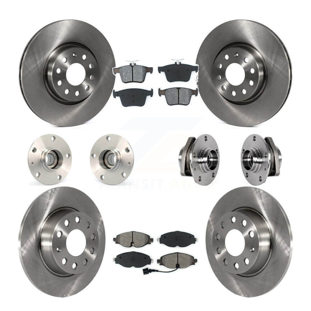 Transit Auto KBB-123919 Wheel Bearing and Hub Assembly for 2015-2018 Audi A3 Sportback e-tron, Audi A3 - Front and Rear product image