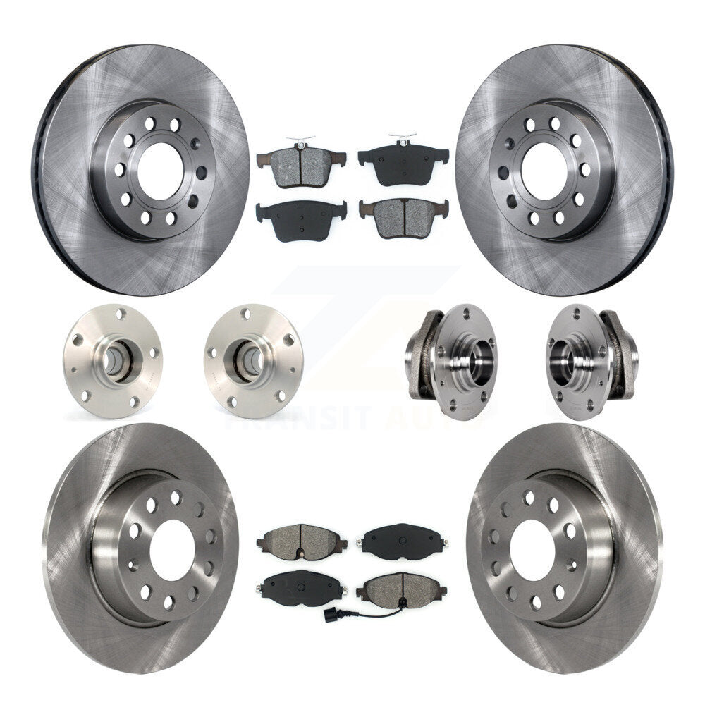 Transit Auto KBB-123920 Wheel Bearing and Hub Assembly for 2016 Audi A3 - Front and Rear product image