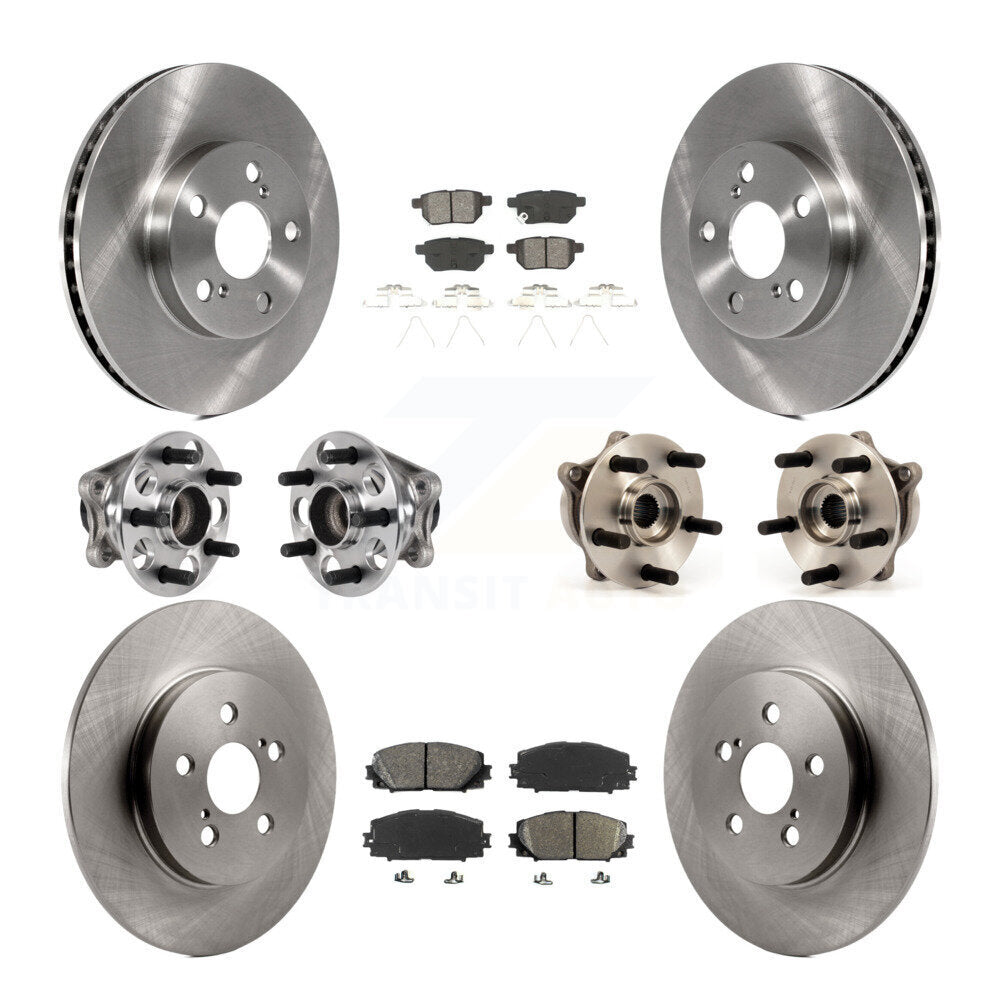 Transit Auto KBB-123922 Wheel Bearing and Hub Assembly for 2011-2017 Lexus CT200h - Front and Rear product image