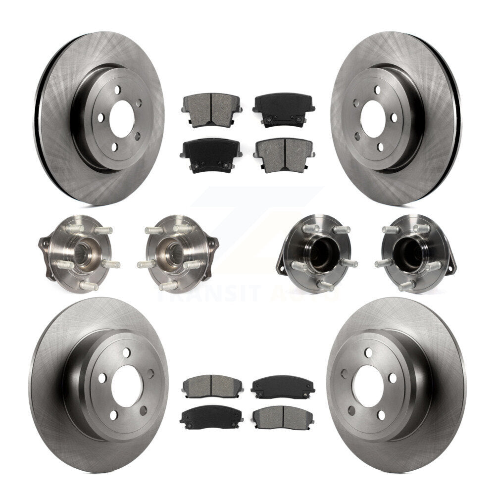 Transit Auto KBB-123926 Wheel Bearing and Hub Assembly for 2015-2018 Dodge Charger - Front and Rear product image