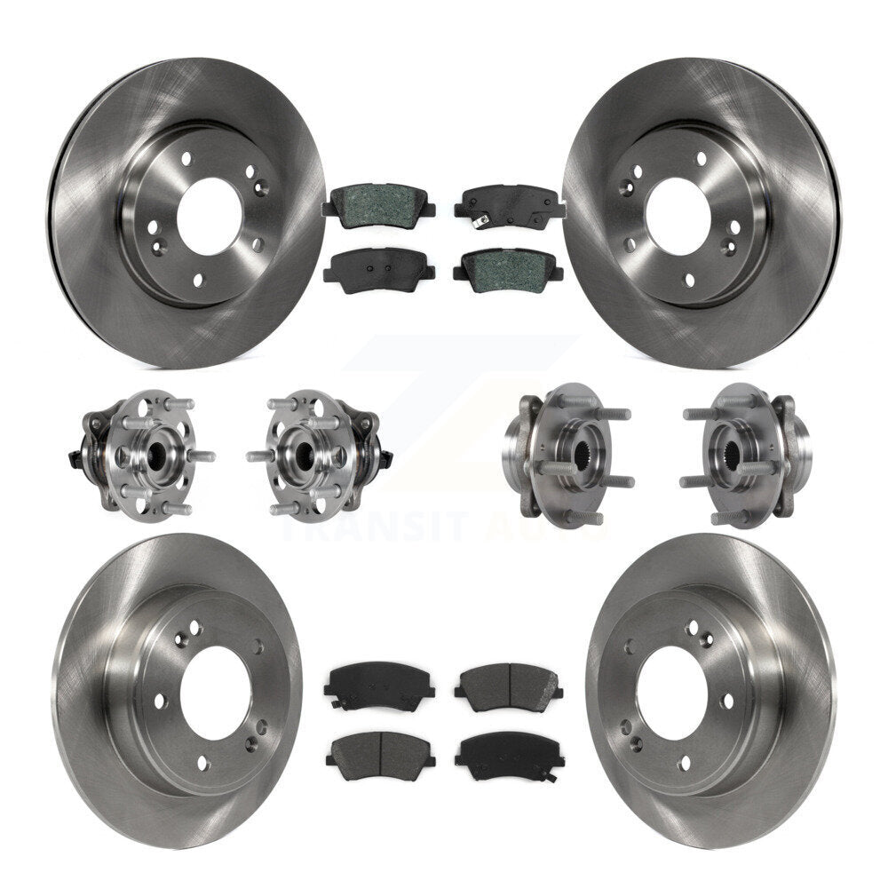 Transit Auto KBB-123928 Wheel Bearing and Hub Assembly for 2017-2020 Hyundai Elantra - Front and Rear product image