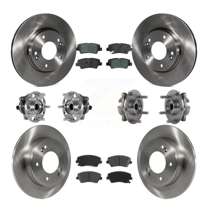 Transit Auto KBB-123928 Wheel Bearing and Hub Assembly for 2017-2020 Hyundai Elantra - Front and Rear product image