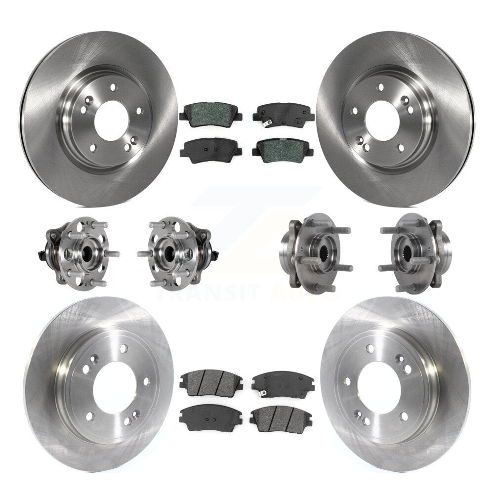 Transit Auto KBB-123929 Wheel Bearing and Hub Assembly for 2017-2020 Hyundai Elantra - Front and Rear product image