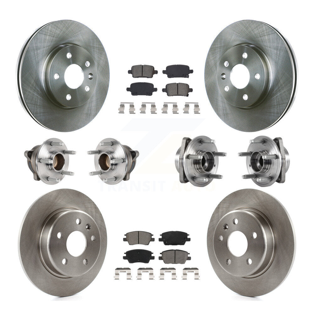 Transit Auto KBB-123930 Wheel Bearing and Hub Assembly for 2016-2019 Chevrolet Bolt EV, Chevrolet Cruze, Chevrolet Volt - Front and Rear product image