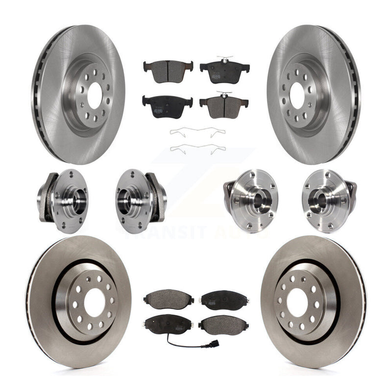 Transit Auto KBB-123947 Wheel Bearing and Hub Assembly for 2015-2020 Audi S3, Volkswagen Golf R - Front and Rear product image