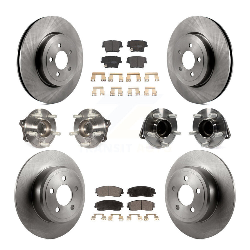 Transit Auto KBB-123950 Wheel Bearing and Hub Assembly for 2015-2018 Dodge Charger - Front and Rear product image