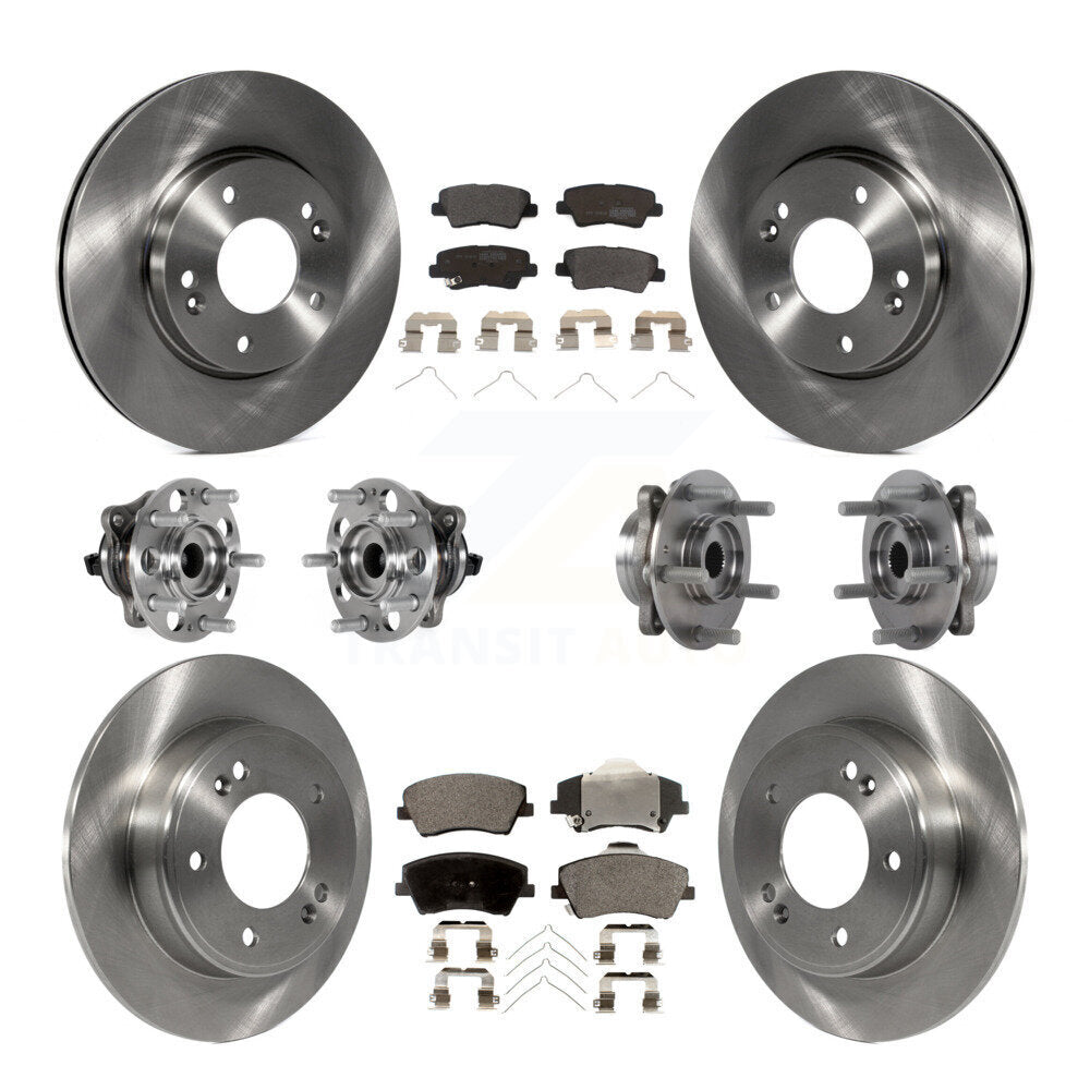 Transit Auto KBB-123952 Wheel Bearing and Hub Assembly for 2017-2020 Hyundai Elantra - Front and Rear product image