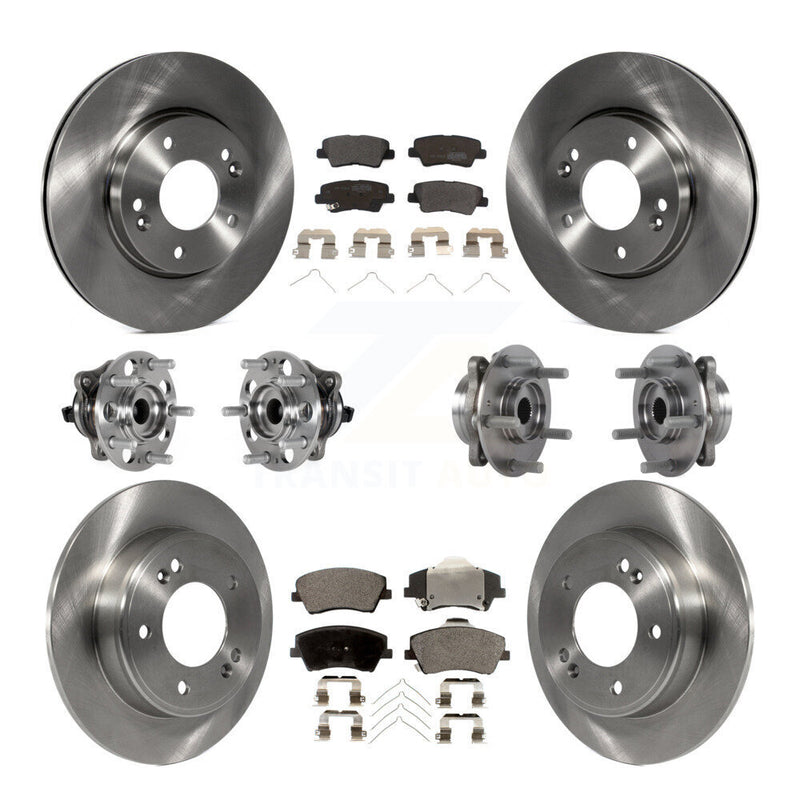 Transit Auto KBB-123952 Wheel Bearing and Hub Assembly for 2017-2020 Hyundai Elantra - Front and Rear product image
