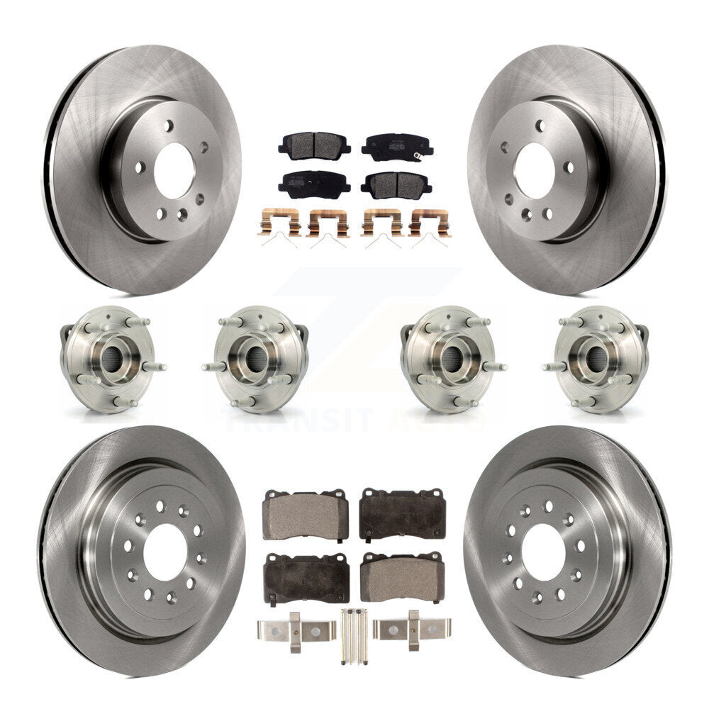 Transit Auto KBB-123965 Wheel Bearing and Hub Assembly for 2017-2019 Cadillac ATS - Front and Rear product image