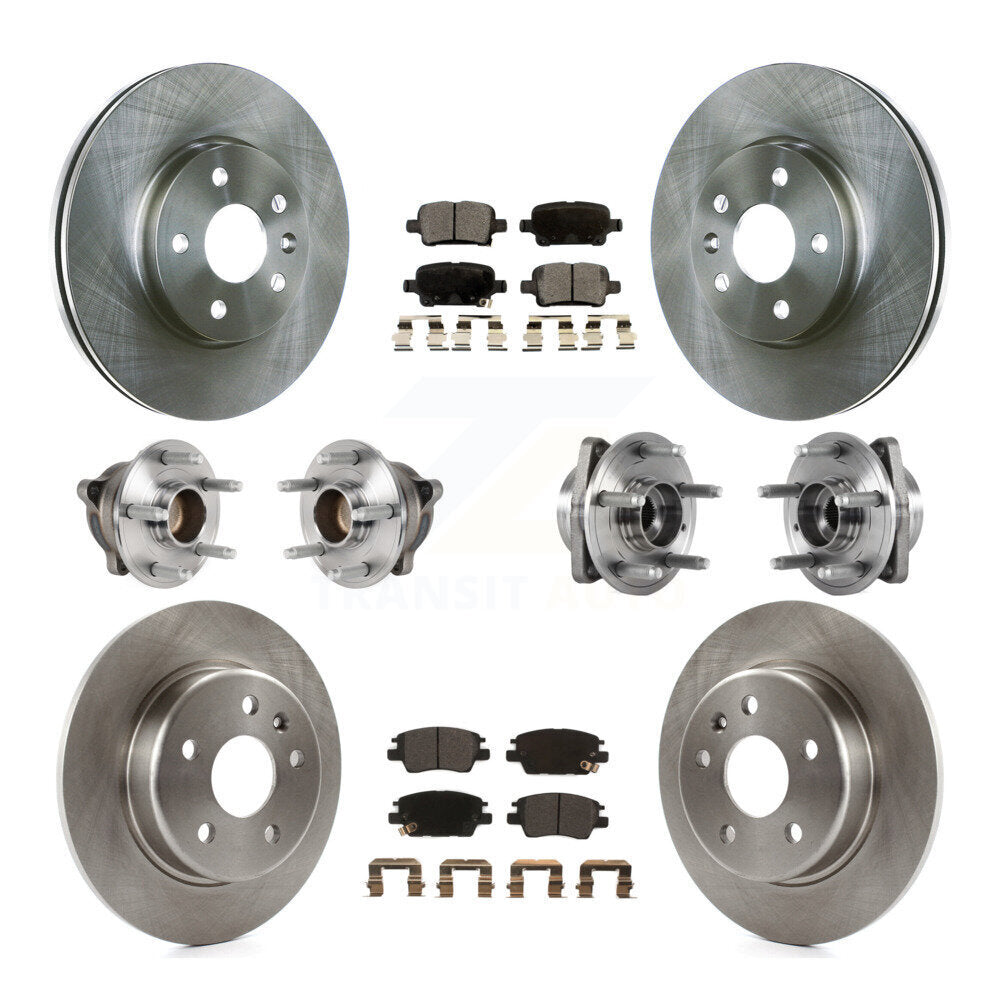 Transit Auto KBB-123972 Wheel Bearing and Hub Assembly for 2016-2019 Chevrolet Bolt EV, Chevrolet Cruze, Chevrolet Volt - Front and Rear product image