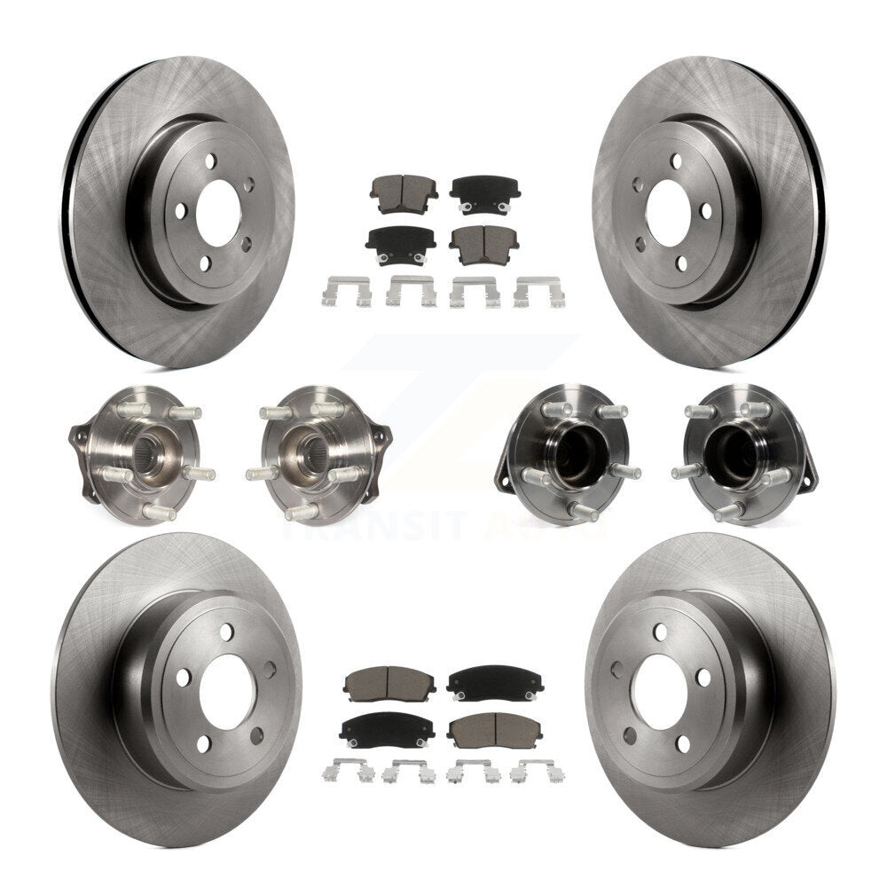 Transit Auto KBB-123986 Wheel Bearing and Hub Assembly for 2015-2018 Dodge Charger - Front and Rear product image