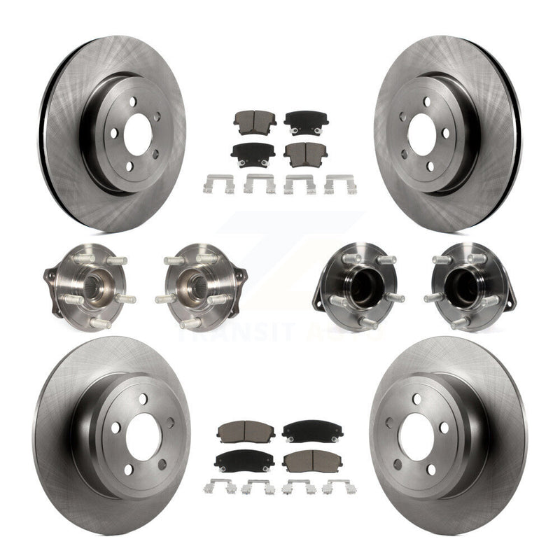 Transit Auto KBB-123986 Wheel Bearing and Hub Assembly for 2015-2018 Dodge Charger - Front and Rear product image