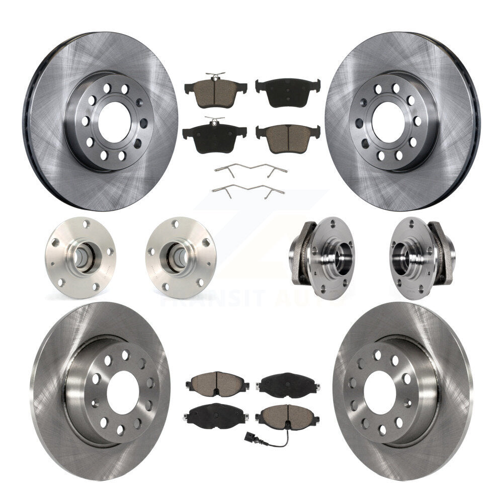 Transit Auto KBB-123988 Wheel Bearing and Hub Assembly for 2016 Audi A3 - Front and Rear product image