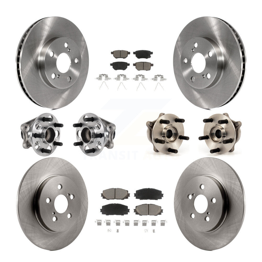 Transit Auto KBB-123996 Wheel Bearing and Hub Assembly for 2011-2017 Lexus CT200h - Front and Rear product image