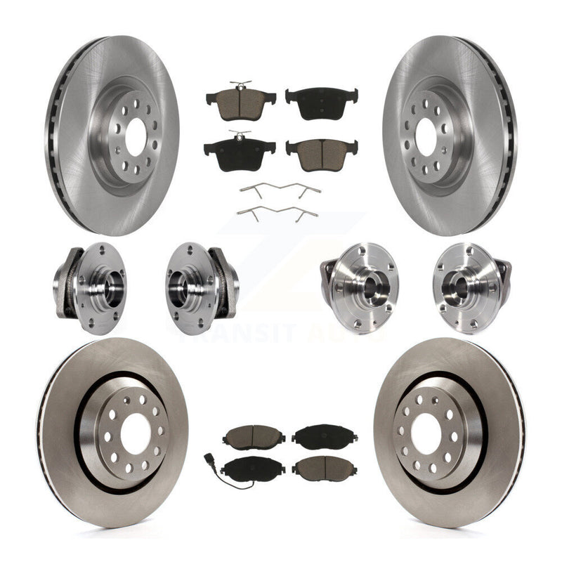 Transit Auto KBB-124007 Wheel Bearing and Hub Assembly for 2015-2020 Audi S3, Volkswagen Golf R - Front and Rear product image