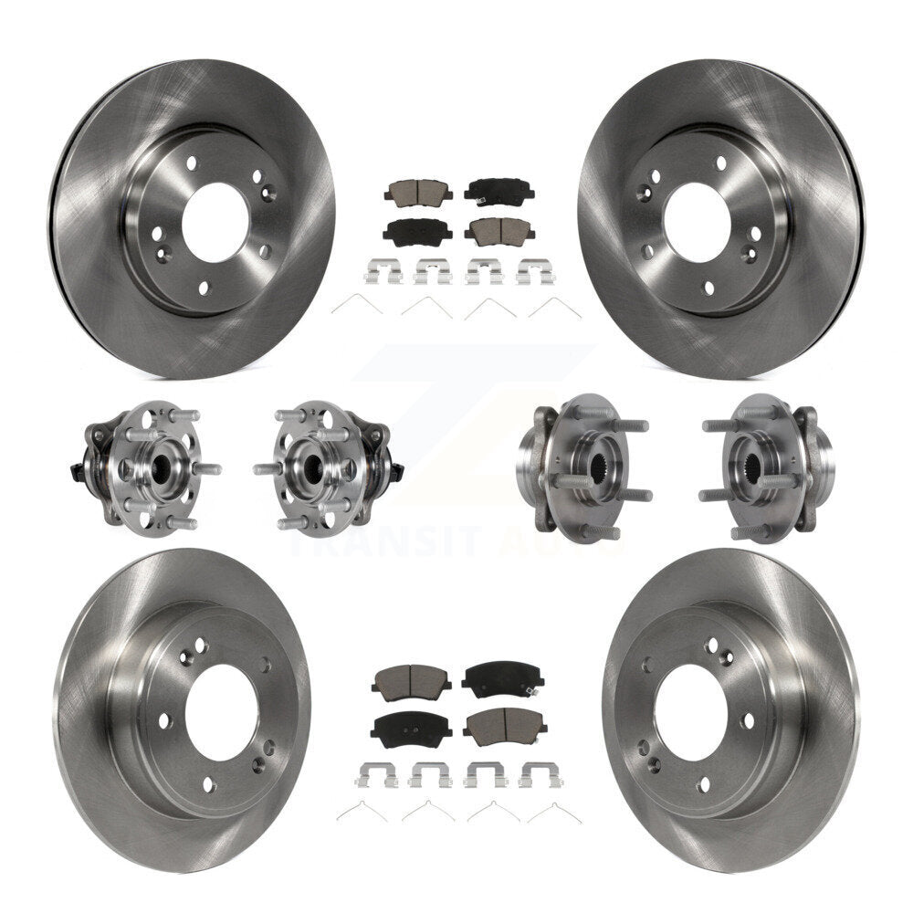 Transit Auto KBB-124012 Wheel Bearing and Hub Assembly for 2017-2020 Hyundai Elantra - Front and Rear product image
