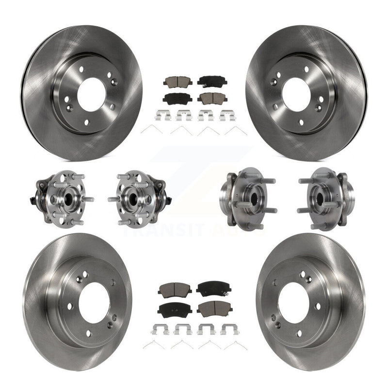 Transit Auto KBB-124012 Wheel Bearing and Hub Assembly for 2017-2020 Hyundai Elantra - Front and Rear product image