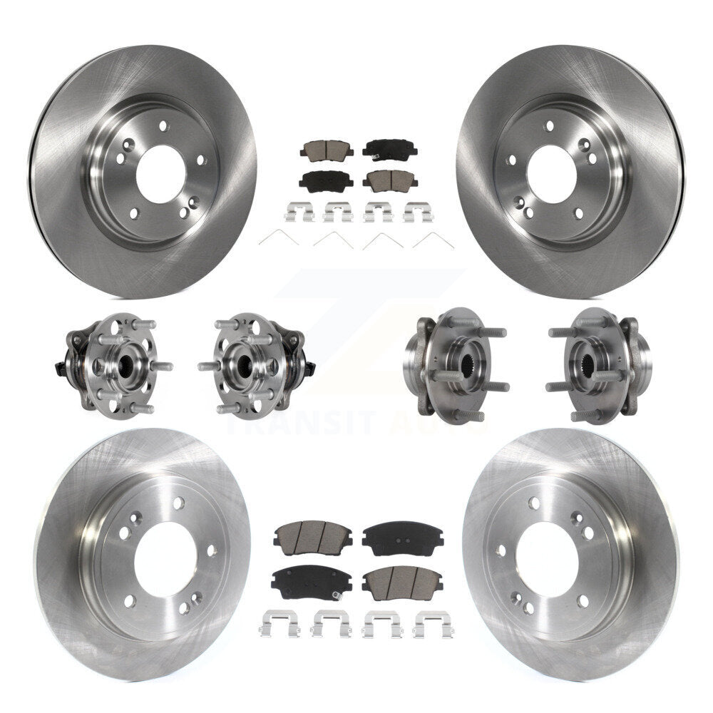 Transit Auto KBB-124013 Wheel Bearing and Hub Assembly for 2017-2020 Hyundai Elantra - Front and Rear product image