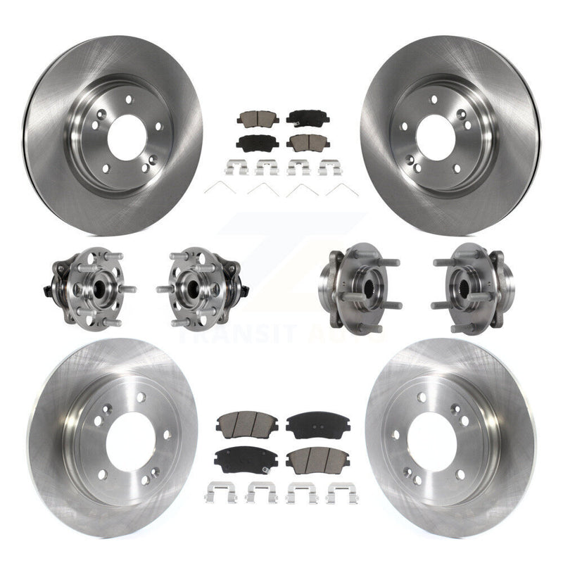Transit Auto KBB-124013 Wheel Bearing and Hub Assembly for 2017-2020 Hyundai Elantra - Front and Rear product image