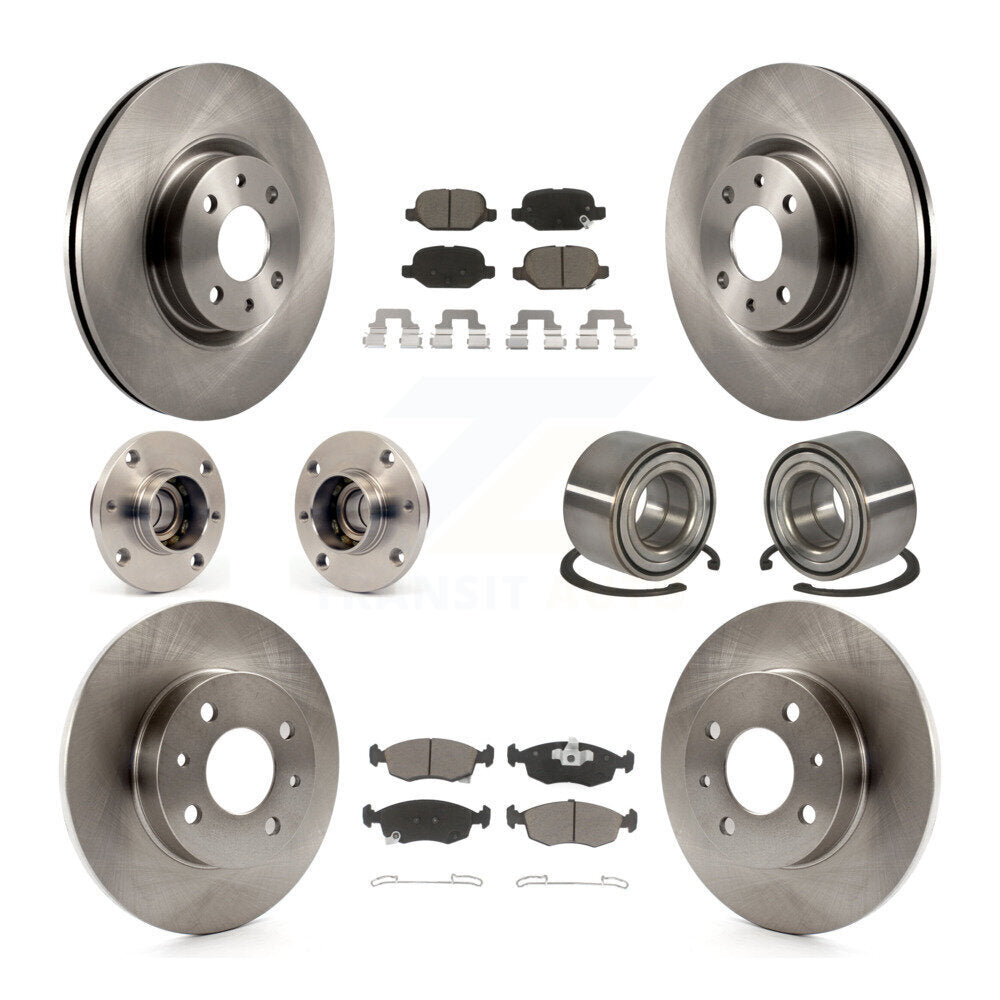 Transit Auto KBB-124083 Wheel Bearing for 2018-2019 Fiat 500 - Front and Rear product image